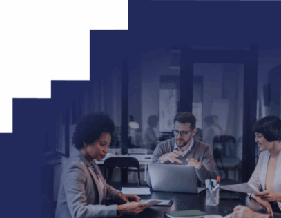 Transfer pricing professionals conducting a comparability analysis review meeting