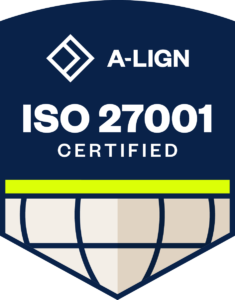 A LIGN badge ISO 27001