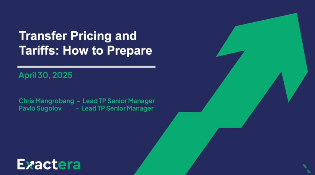 Transfer Pricing and Tariffs How to Prepare