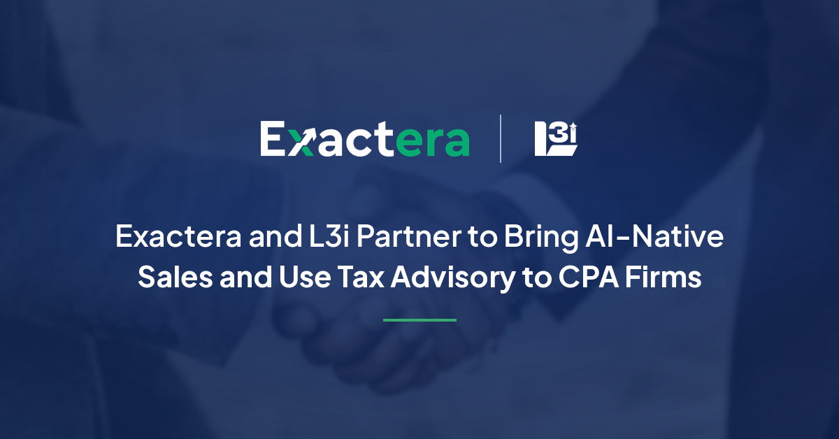 Exactera L3i Partnership Social Card Advisory